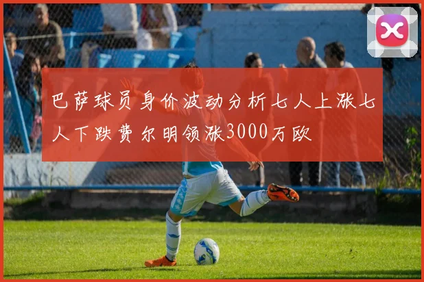 巴萨球员身价波动分析七人上涨七人下跌费尔明领涨3000万欧
